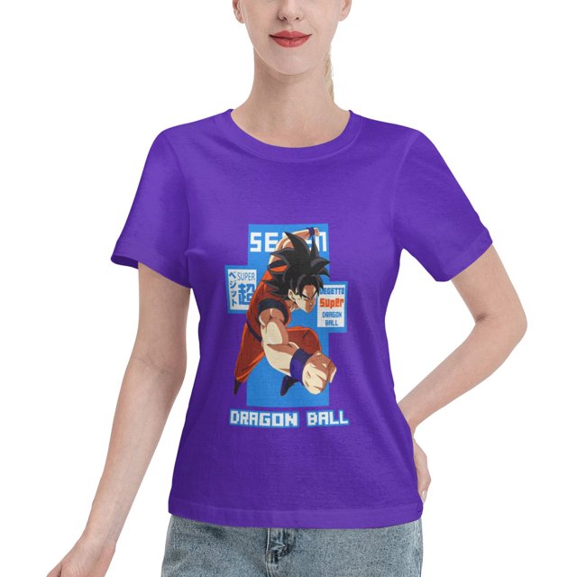 Women's Basic Short Sleeve T-Shirt Super Saiyan 04