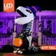 thumbnail image 2 of Joiedomi Decoraciones inflables de Halloween de 8 pies al aire libre, explosiones de Halloween para patio, dinosaurio esqueleto inflable con calabaza para decoración inflable de Halloween al aire libr, 2 of 5