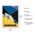 thumbnail image 2 of Chrysler Imperial Phaeton - Luxury Car - Vintage Automobile Poster by Edmond Maurus c.1930 - Master Art Print (Unframed) 9in x 12in, 2 of 4