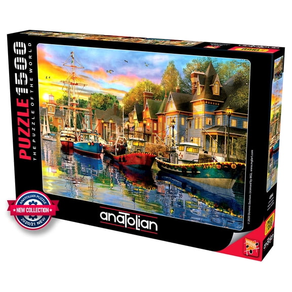 Anatolian Puzzle - Harbour Lights - 1500 Piece Jigsaw Puzzle #4564 (ANA4564)