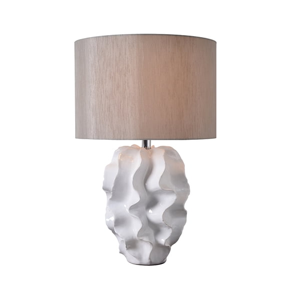 Kenroy Home Ruffle Table Lamp