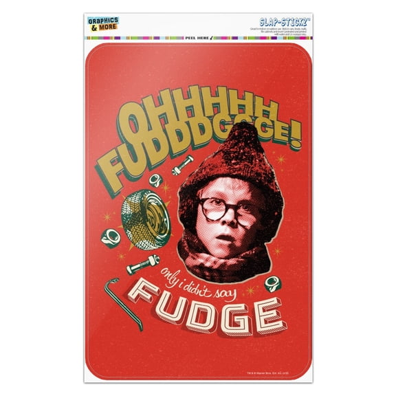 A Christmas story Only I didn't say Fudge Home Business Office Sign