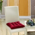 thumbnail image 2 of Puntoco Clearance Indoor Outdoor Garden Patio Home Kitchen office Chair Seat Cushion Pads Red, 2 of 2