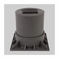 thumbnail image 1 of Heat Pump Riser, Two Piece, 6 in., Gray, 1 of 2
