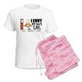 thumbnail image 6 of CafePress - SCWT Wheaten Terrier Fish Women's Light Pajamas - Women's Short Sleeve Print T-Shirt and Pants Light Cotton Pajama Set, 6 of 7