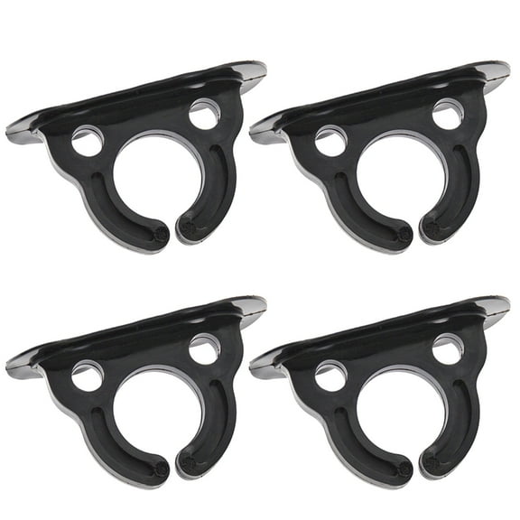AOOOWER 4Pcs Paddle Holder Clip Plastic Oar Holder Clip Oar Keeper Kayak Canoe Accessory