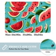 thumbnail image 2 of Watermelon Polyester Non-Slip Machine Washable Chair Rugs Office Mat Area Rugs Bath Rug, 2 of 6
