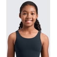 thumbnail image 4 of CRZ YOGA Girls Butterluxe Longline Sports Bra Yoga Athletic Casual Tops U Back Kids Teen, 4 of 5