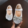 thumbnail image 2 of Girls Shoes Christmas Gift Toddler Girls Dress Shoes Little Kids Mary Jane Princess Girl Ballet Flats Glitter Ballerina Save Big, 2 of 8