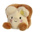 thumbnail image 6 of Aurora - Mini Brown Palm Pals - 4.5" Buttery Toast - Adorable Stuffed Animal, 6 of 6
