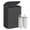 Slate Gray, variant on SONGMICS Laundry Basket with Lid, 42.2 Gallons, 2-Compartment Laundry Hamper with Handle, Removable Liner, Easy Assembly, 22 x 15.7 x 27.5 Inches, Dove Gray
