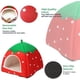 thumbnail image 2 of Juego de 2 escondites para cobayas, cama para hámster, accesorios para jaula, escondite cómodo para erizo, hurón, chinchilla y otros animales pequeños JM, 2 of 5