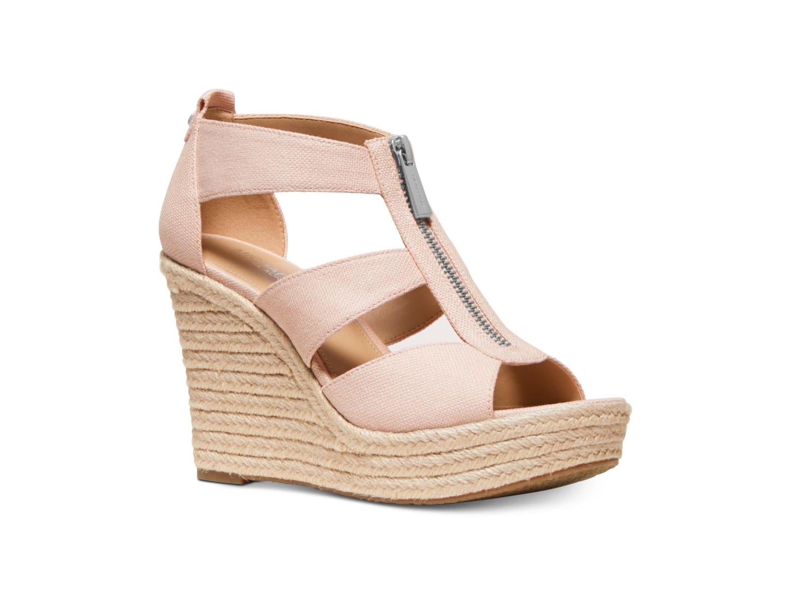 michael kors closed toe wedges