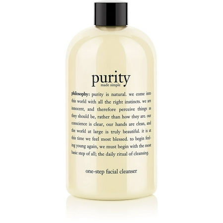 2 Pack - Philosophy Purity Made Simple One-Step Facial Cleanser 16 oz