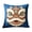 #0015-Blue, variant on Flock Throw Pillow Cover Lion Head Pattern Decorative Cushion Case Soft Flock Surface Independent Sealed OPP Bag Cushion Cover Indoor Home Decor For Sofa Couch Living Room Bedroom