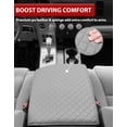 thumbnail image 3 of KBH Center Console Cover for 2007-2013 Toyota Tundra & 2008-2022 Sequoia, Middle Console Armrest Cushion Pad for Truck Interior Accessories, Gray, 3 of 8