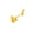 Yellow, variant on Yonrjhukm Plastic Mini Wind Vane Windmill Ornament, Small Weather Wind Direction Indicator for Garden Decoration, Potted Plants, and Miniature Scenes, Waterproof and Durable Garden Accessories