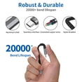 thumbnail image 4 of Adaptador USB tipo C a conector hembra para auriculares de 3,5 mm, paquete de 2, 4 of 6