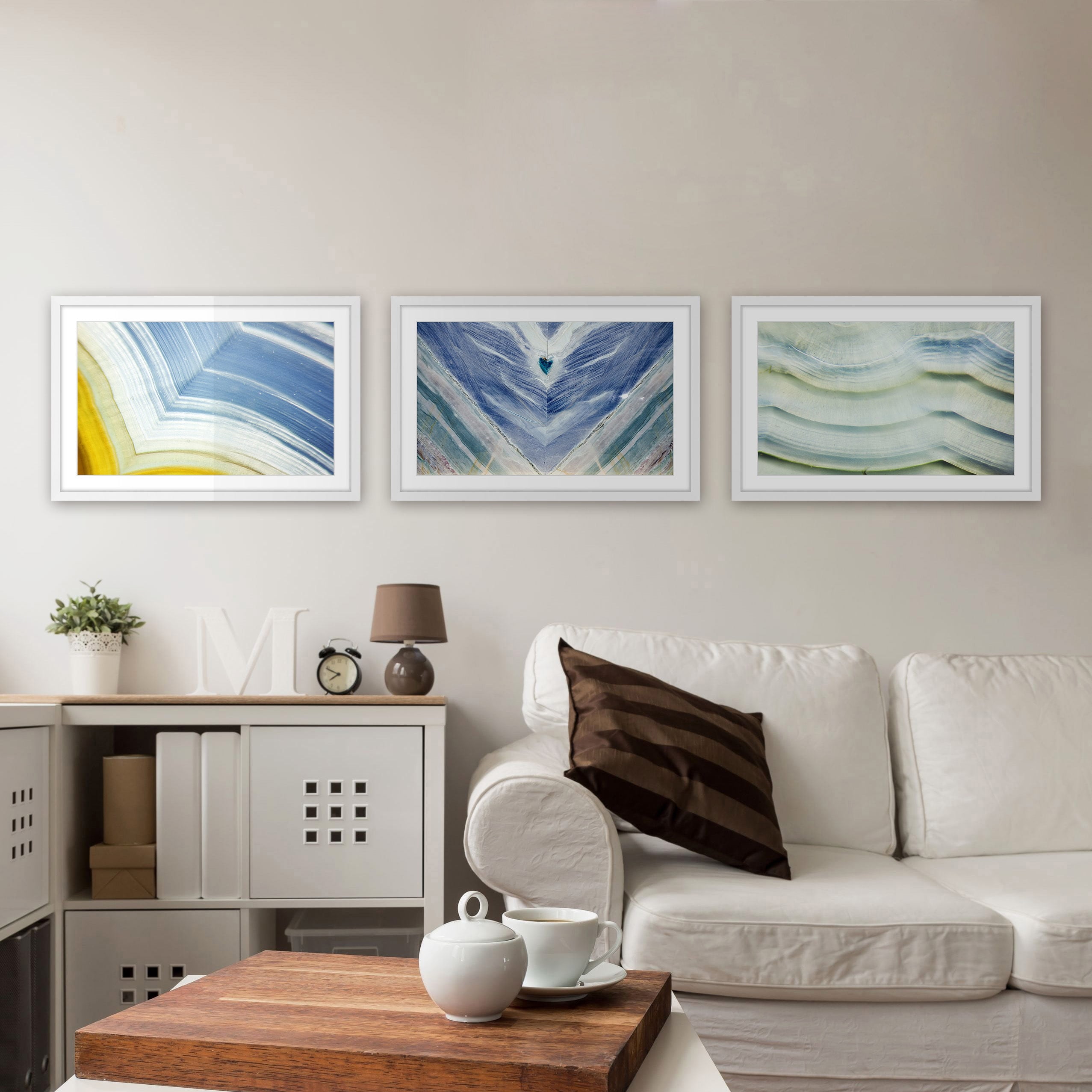 Layers of Color Triptych