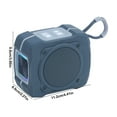 thumbnail image 3 of Puede hacer llamadas Barra de luz portátil Inalámbrica Se puede insertar en tarjetas Altavoz Bluetooth de baja latencia y baja frecuencia Altavoces Bluetooth, 3 of 9