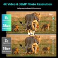 thumbnail image 1 of Dispositivo Visión 4K con Pantalla 4,5 Pulgadas, Binoculares Digitales para Fotografía y Video en HD, Telescopio de Visión por Infrarrojos para Exteriores, 1 of 5