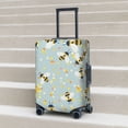 thumbnail image 3 of Wukai Bees Elastic Luggage Cover: Personalized Protection for Your Suitcase - Fits 19~29-inch, Washable & Durable Travel Companion-Large, 3 of 8