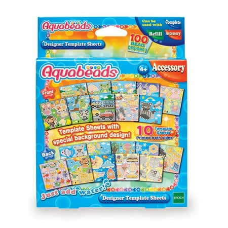 International Playthings Aquabeads Designer Template Sheets