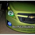 thumbnail image 1 of For Blue Halo Angel Eye Fog Lights Lamps for 2010 2011 2012 Chevrolet Spark, 1 of 6