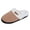 Khaki, variant on Women's Slippers Rubber Sole Slip on Soft-Lightweight Non Slip Platform Indoor House Shoes