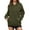 Army Green, variant on Cilsoka Womens Hoodies Zip up Cotton Black Trendy Sweatshirt Women Pullover Sweatshirts for Women Oversized Long Sleeve Tops for Women Dressy My Orders past Orders