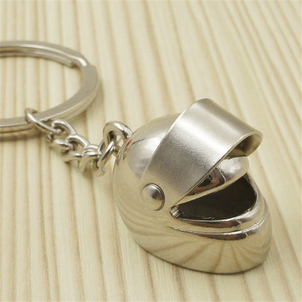 bike helmet keychain