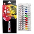thumbnail image 1 of Set de pintura acuarela SAKURA Koi, 12 colores, tubos de 12 ml, 1 of 8
