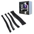 thumbnail image 1 of 4PCS RGB Power Extension Cable,30cm 24 Pin PSU Cable Extension Power Cords,18AWG M To F RGB PC Cables with Combs for ATX Power Supply, 1 of 7