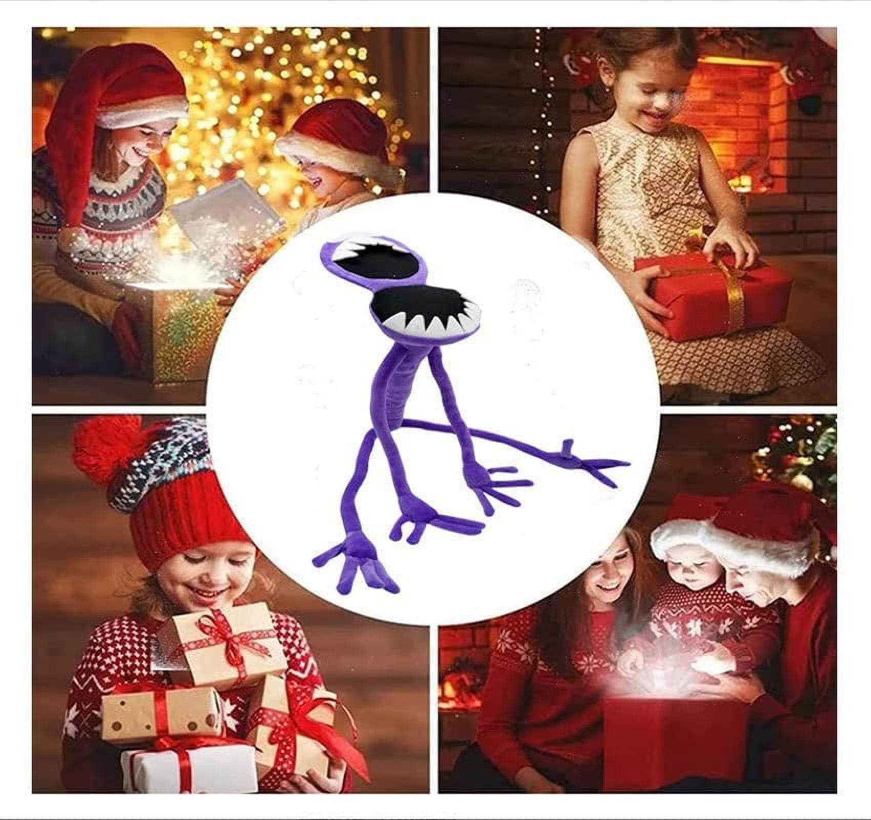 Purple Rainbow Friends Monsters Figure Plush Game Stuffed Toy Gift  Christmas Kid