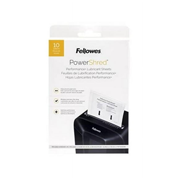 Oil Shredder, White - 10 Sheets - Pack of 10
