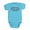 Turquoise, variant on CafePress - Pepere Wrapped - Cute Infant Bodysuit Baby Romper - Size Newborn - 24 Months