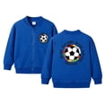 thumbnail image 6 of SUYIDA Boys Winter Zip Up Hooded Jacket Long Sleeve Outerwear Coats for Daily Casual Wear and Outdoor Activities - Blue, 6 of 6