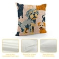 thumbnail image 4 of FUMJ Animals Cushion Cover Dogs Theme Cartoon Pattern Pillow Case Kids Decorative Throw Pillow Covers Square Pillows Pillowslip Pillowcase, 4 of 5