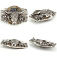 thumbnail image 5 of Belt Buckle Bull Head Alloy Longhorn Buckle Western Cowboy Buckle for Men Women, 5 of 9