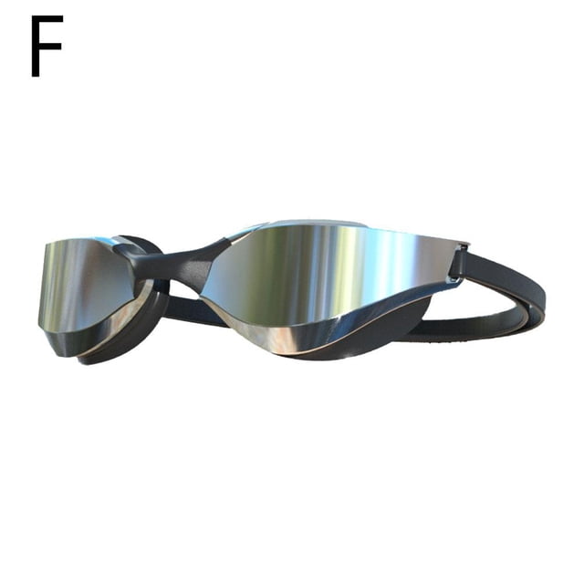 Lunettes de Natation de Course Extérieur Piscine Hommes et Femmes Entraînement Lunettes de Natation Adulte Course Silicone Anti-Buée Colorées Lunettes de Natation