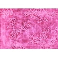 thumbnail image 1 of Ahgly Company Indoor Rectangle Abstract Pink Modern Area Rugs, 3' x 5', 1 of 4