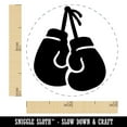 thumbnail image 2 of Pair of Boxing Gloves Hanging Rubber Stamp for Scrapbooking Crafting Stamping - Mini 1/2 Inch, 2 of 7