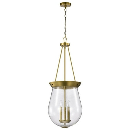 

Nuvo Lighting 60/7804 Boliver 3 Light 15 Wide Pendant - Brass
