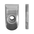 thumbnail image 3 of GLFILL Front Folding Hook Lock Steel Buckle Latch with 1 Pin for Xiaomi for M365 Pro Silver, 3 of 8