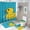 style-1, variant on Bunch of Rubber Ducks Shower Curtain Waterproof Bathroom Curtain Set 4pcs with Hooks Home Decor Bathroom Curtains