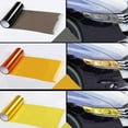 thumbnail image 3 of WENXUAN Car Vehicle Shade Taillight Headlight PVC Foil Vinyl A5X6 D4R9 BEST Film 6 (gold), 3 of 7