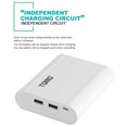 thumbnail image 4 of TOMO P4 Batterie Li-ion 18650 Entrée Micro USB Double Sortie Power Bank Portable pour Téléphones Portables, 4 of 7