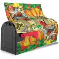 thumbnail image 4 of Autumn Pumpkin Mailbox Covers Magnetic Standard Size 18" X 21" Fall Red Cardinal Bird Mailbox Cover Thanksgiving Decorations Post Mailbox Wraps Letter Box Cover for Home Garden Yard Outside, 4 of 6