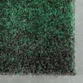 thumbnail image 4 of Well Woven Kaidee Green Abstract Stripes Geometric Thick Soft Plush Shag Area Rug 5x7 (5'3" x 7'3"), 4 of 8