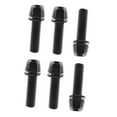 thumbnail image 2 of 3x6x Tornillos Para Vástago De Bicicleta, Piezas De Repuesto, Pernos Para Vástago De Bicicleta Para Bicicleta De Carretera, Color Negro, 2 of 8